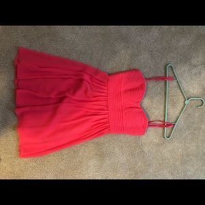 Pink formal dress